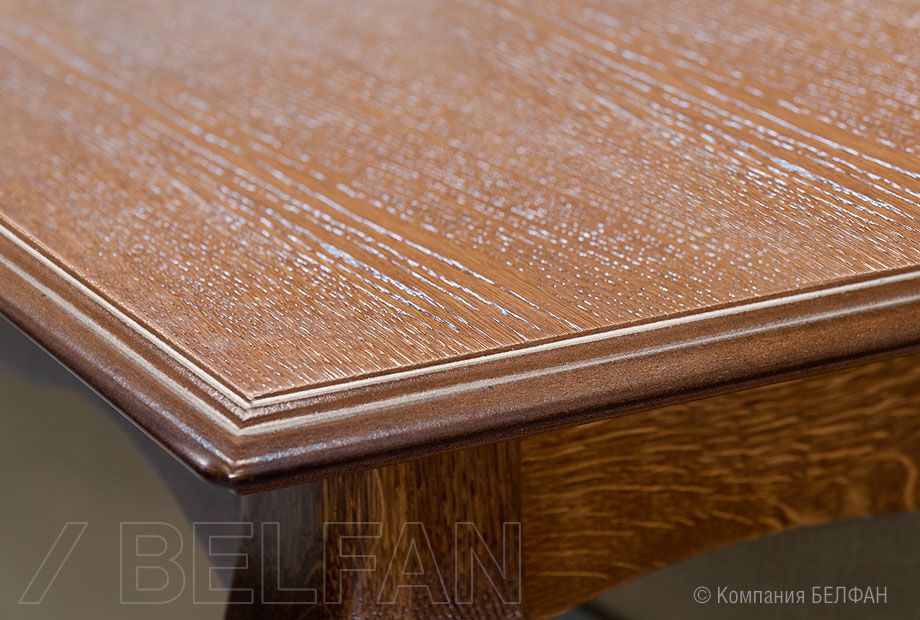 Стол обеденный "Тэфи" массив и шпон дуба 2