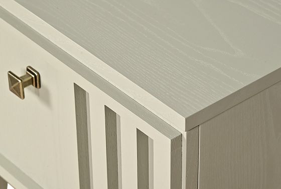 Тумба прикроватная "Chicago" (правая) массив и шпон дуба 8