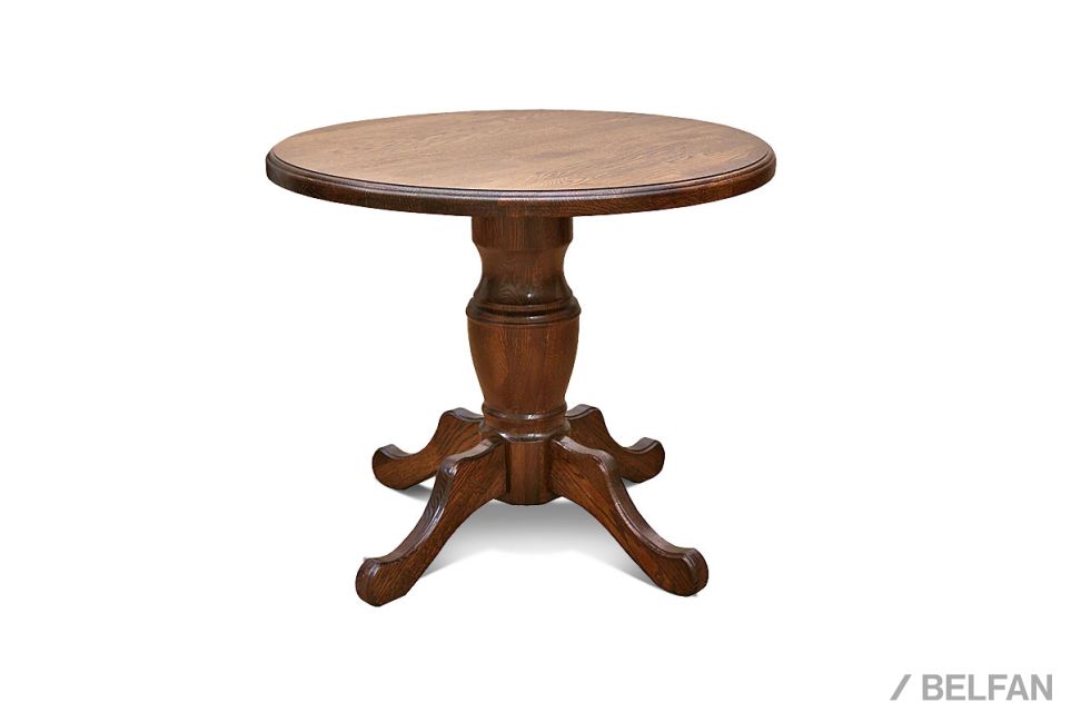 Стол журнальный "Верди Люкс 5" массив и шпон дуба 1