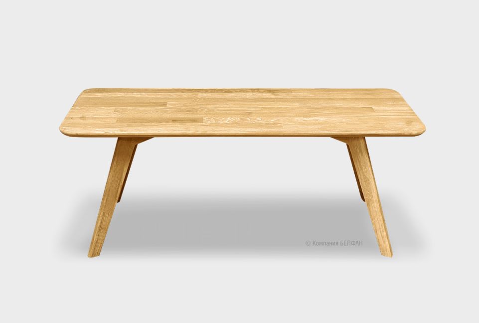 Стол журнальный "Art Collection" прямоугольный 260; бейц-масло