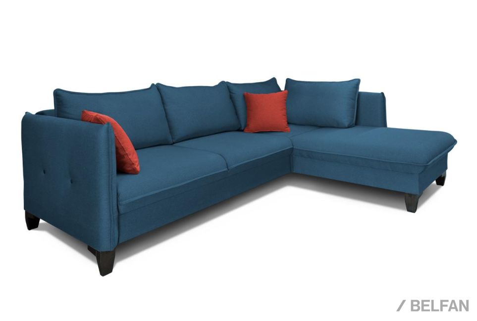 "Морган" диван угловой с оттоманкой 1