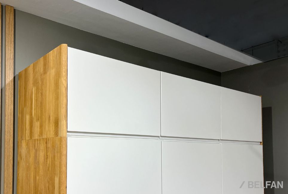 Дополнительная секция для шкафа 3-х дв. "Уоллстрит" массив дуба, МДФ 3