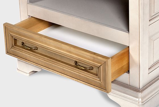 Стеллаж "Оливия" массив и шпон ольхи 7