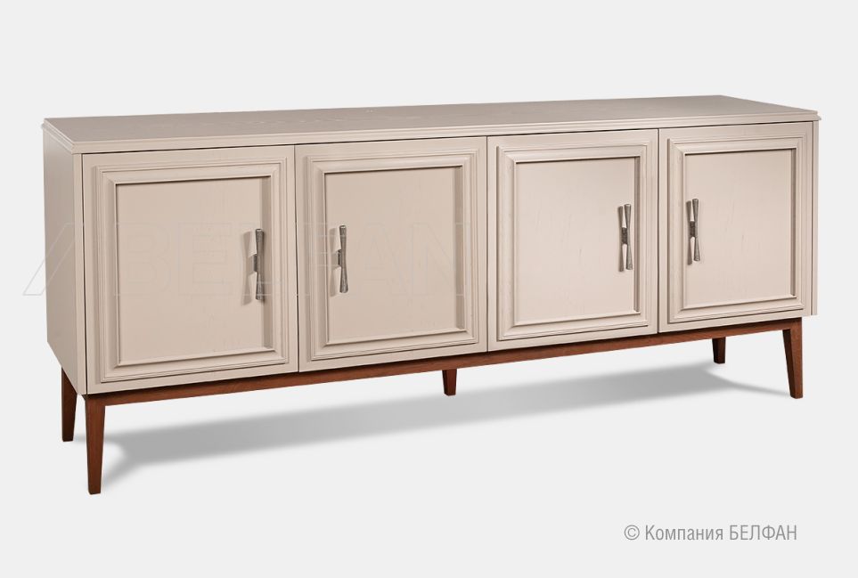 Тумба "Сакраменто" 4 массив и шпон дуба, МДФ 2