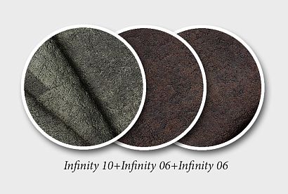 "Ferre" диван угловой; нераскл.; 1L+10+90+1R; правый; Infinity 10+Infinity 06+Infinity 06 (гр.2/МТХ)