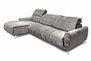 "Грей-2" диван с оттоманкой; раскл.; механизм Реклайнер; 8L+10W+1ER; Реклайнер; начальная группа ткани
