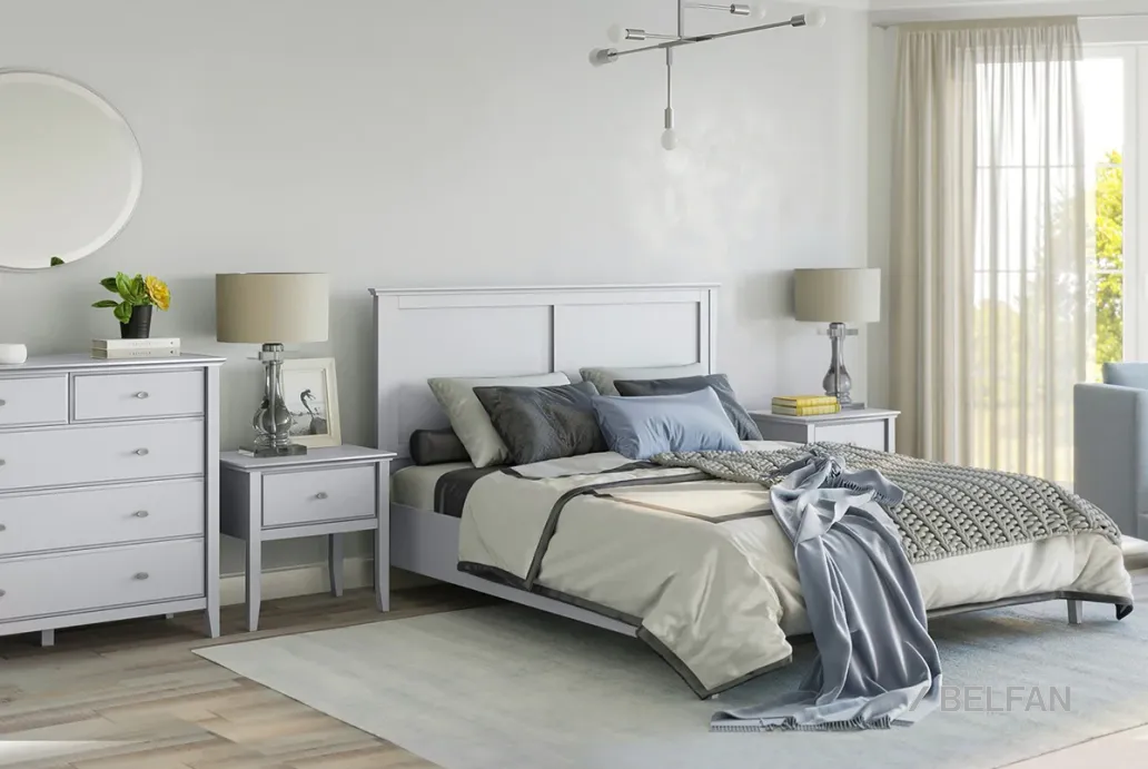 Спальня «Адель» #1 светлый серый 1