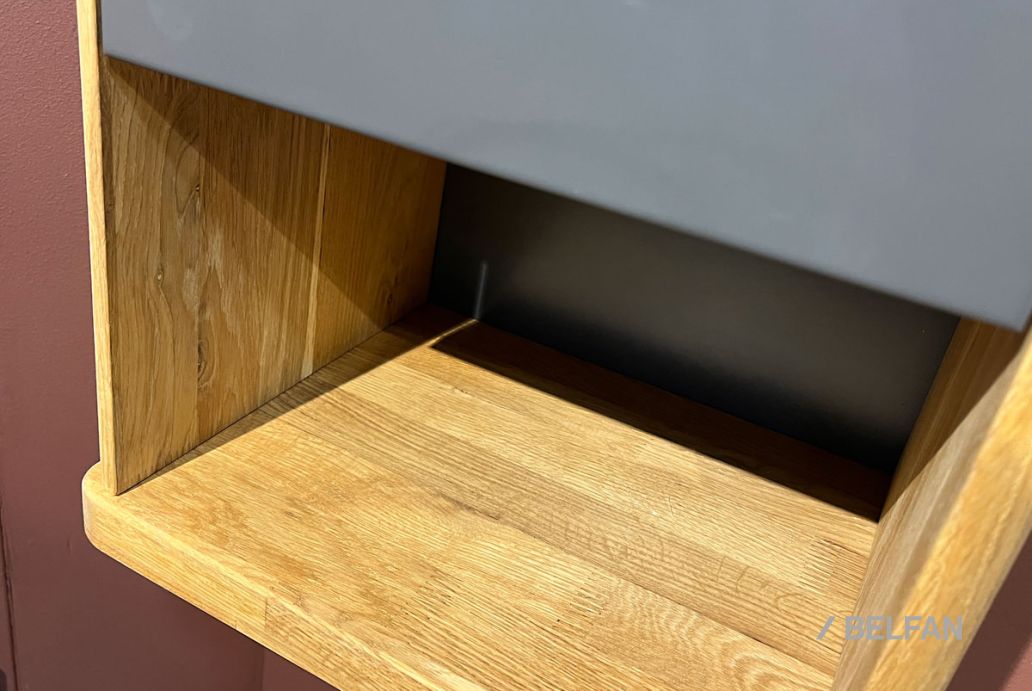 Гостиная «Wallstreet» #4 к-бейц-масло, ф-бейц-масло, вст-антрацит 2