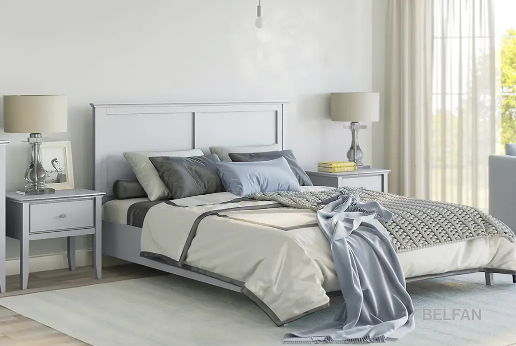 Спальня «Адель» #1 светлый серый 2