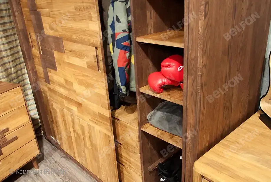 Детская «Irving Design» #1 графит, бейц-масло 3