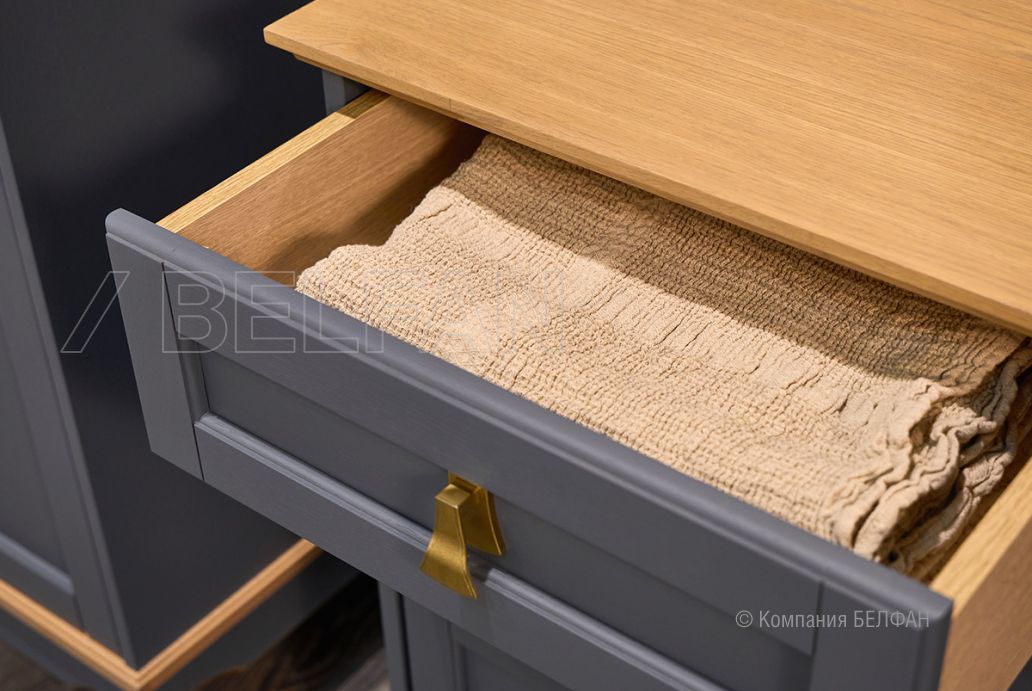 Спальня «Стюарт» #1 марено, натуральный дуб 8