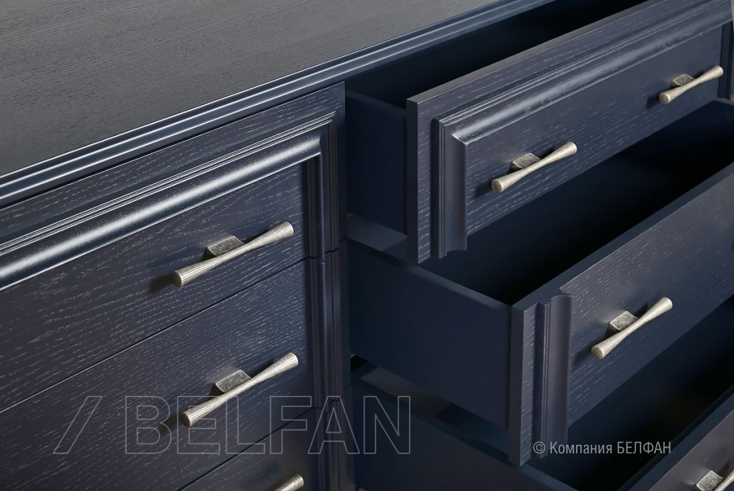 Спальня «Сакраменто» #5 сумеречный, орех 3