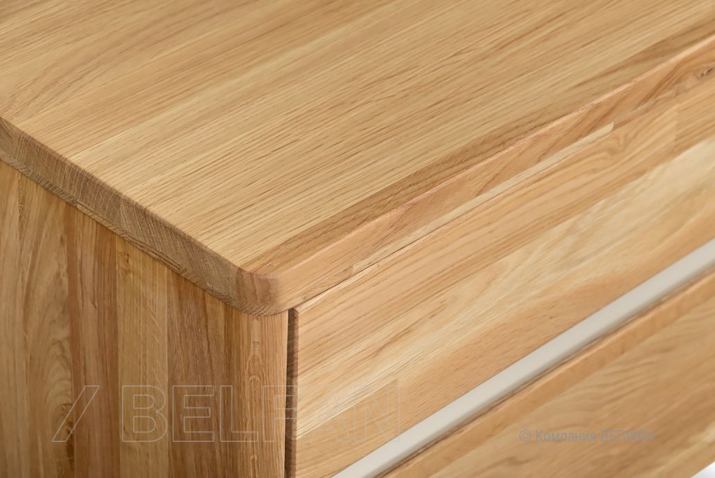 Спальня «Wallstreet» #2 к-бейц-масло, ф-бейц-масло, вст-белый 5