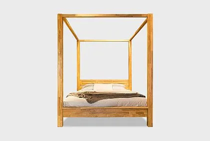 Кровать "Берген" А (с балдахином)