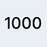 ширина 1000 мм