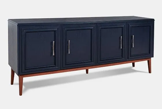 Тумба "Сакраменто" 4 массив и шпон дуба, МДФ 6
