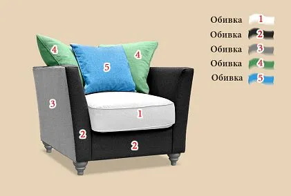"Жаклин-6" кресло