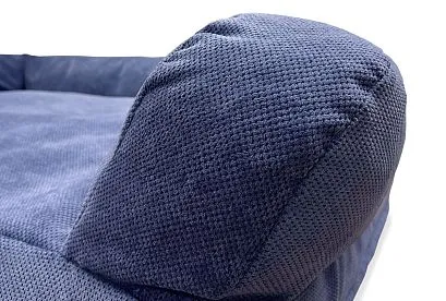 Лежанка для животных (прямоугольная); 1000х300х700; синяя