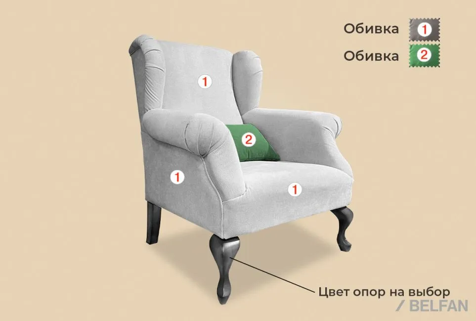 "Шоттэ" кресло 2
