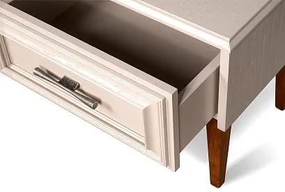 Тумба прикроватная "Сакраменто"; *А-016.03; марципан, орех