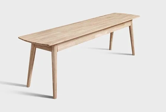 Скамья "Ирвинг" массив дуба 6