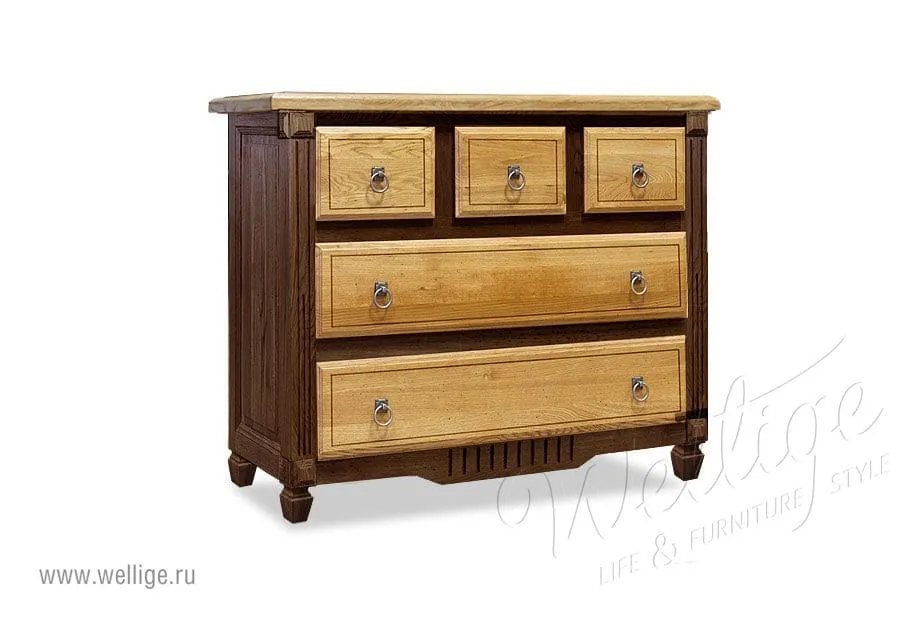 Комод в интерьере спальни