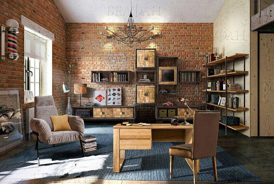 Навесные модули для кабинета в коллекциях Хедмарк и Cube Design