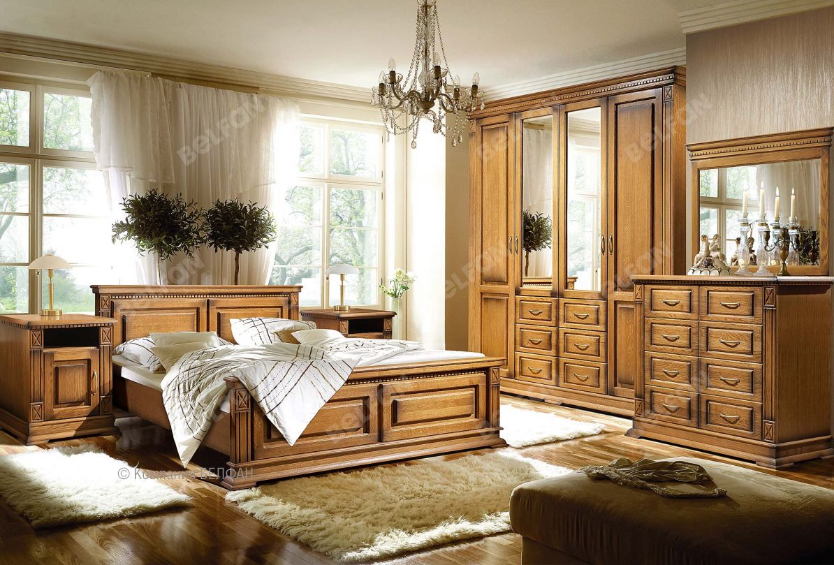 Спальня в классическом стиле