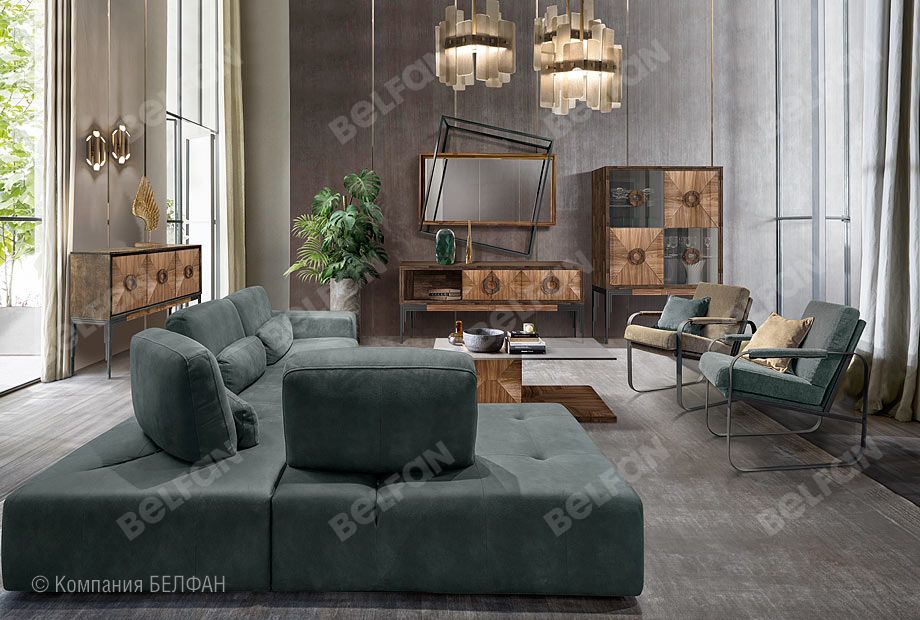 Модульный диван Стили диванов