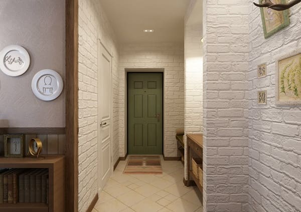 Прихожая в стиле лофт