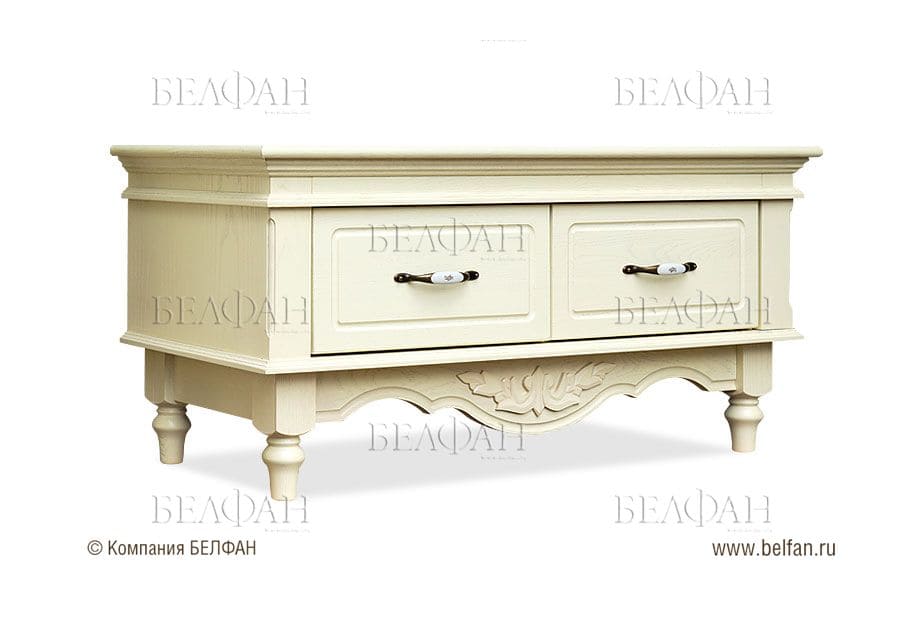 Банкетка белая