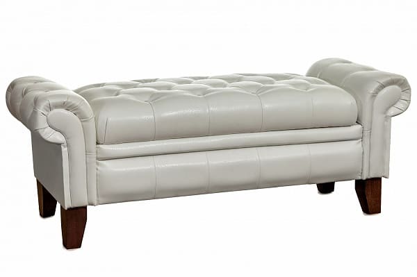 Банкетка белая