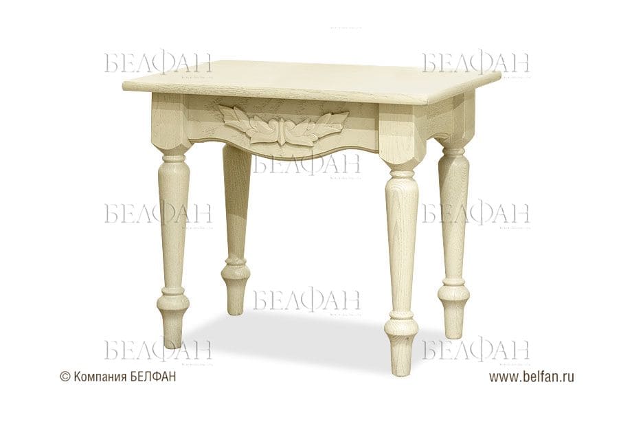 Белая банкетка в прихожую