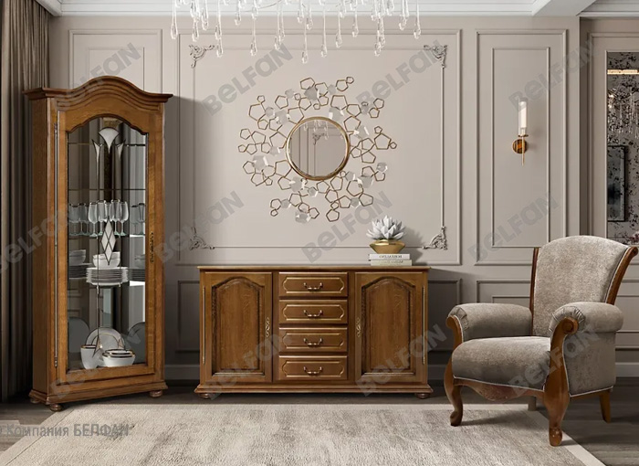 Зеркала в интерьере гостиной