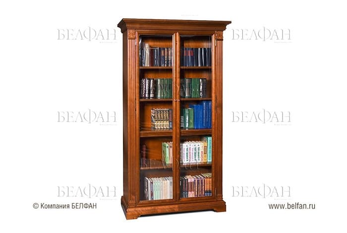 Библиотека из массива дерева_фото Библиотека из массива дерева_фото