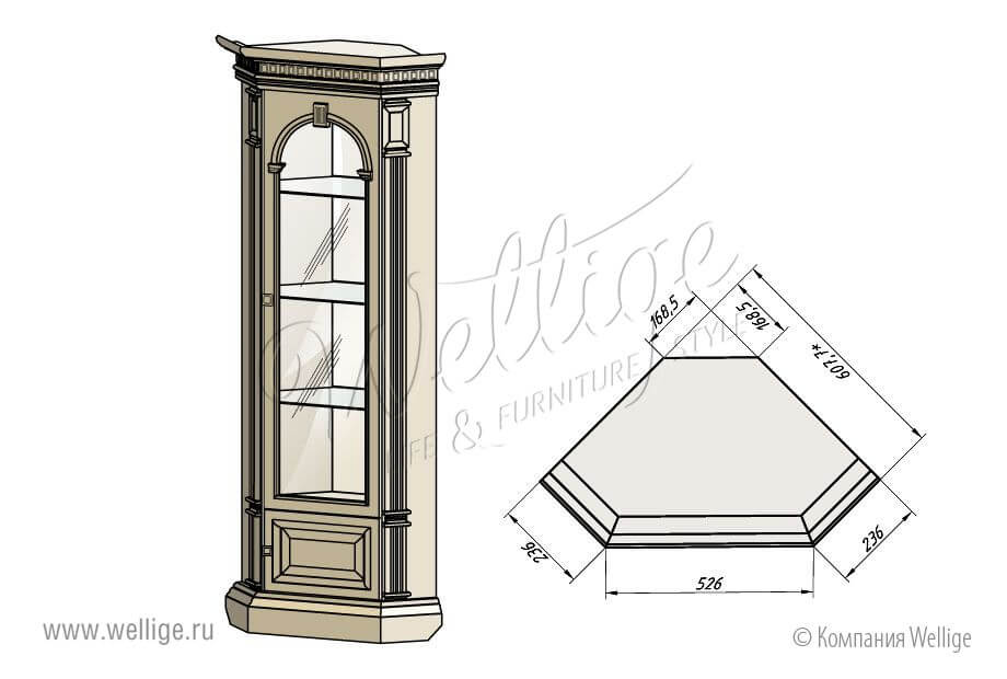 vidy_shkaf-vitrina_v_stile_provance