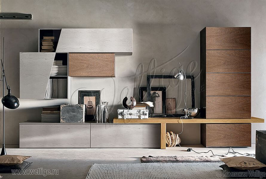 Навесные настенные полки закрытого типа Навесные настенные полки закрытого типа