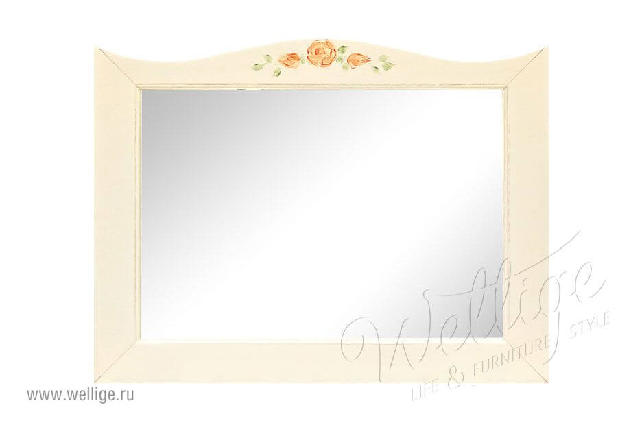 Ручная роспись зеркала в стиле прованс Ручная роспись зеркала в стиле прованс