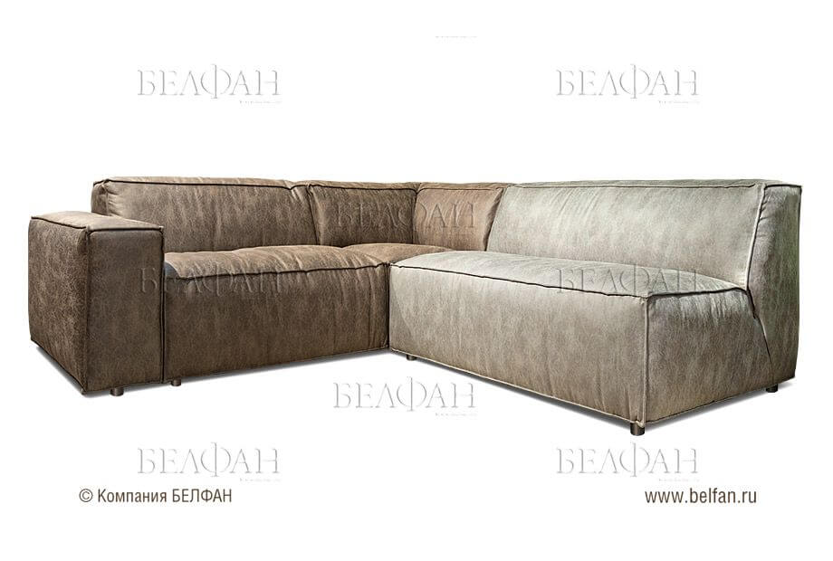 Размеры модульного дивана