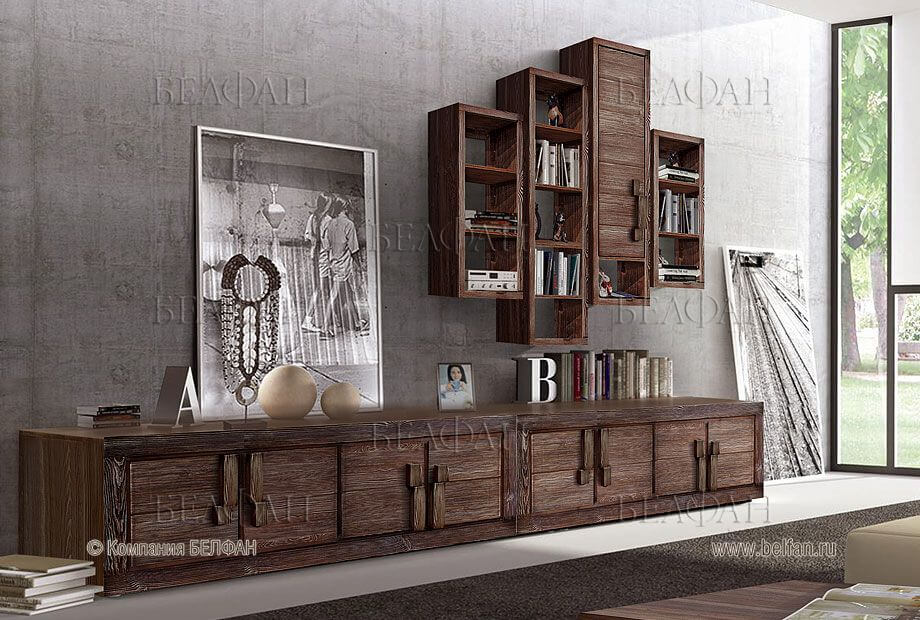 Современный длинный комод в гостиную Современный длинный комод в гостиную