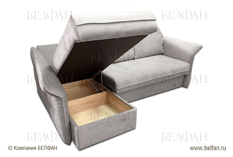 Диван в разложенном состоянии Диван в разложенном состоянии