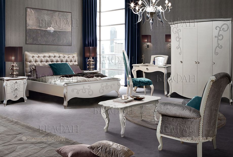 цвета интерьера спальни