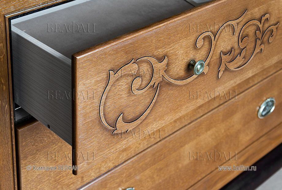 Из каких материалов делают комоды в итальянском стиле