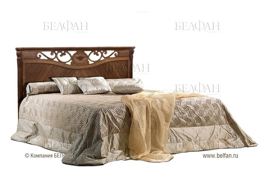 Стили кроватей из массива дуба