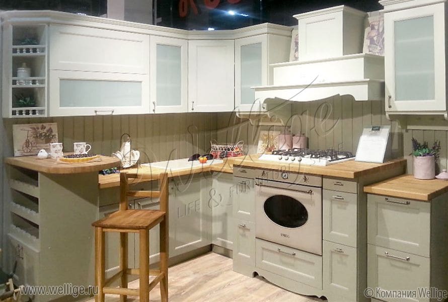 Белая кухня в стиле прованс Белая кухня в стиле прованс