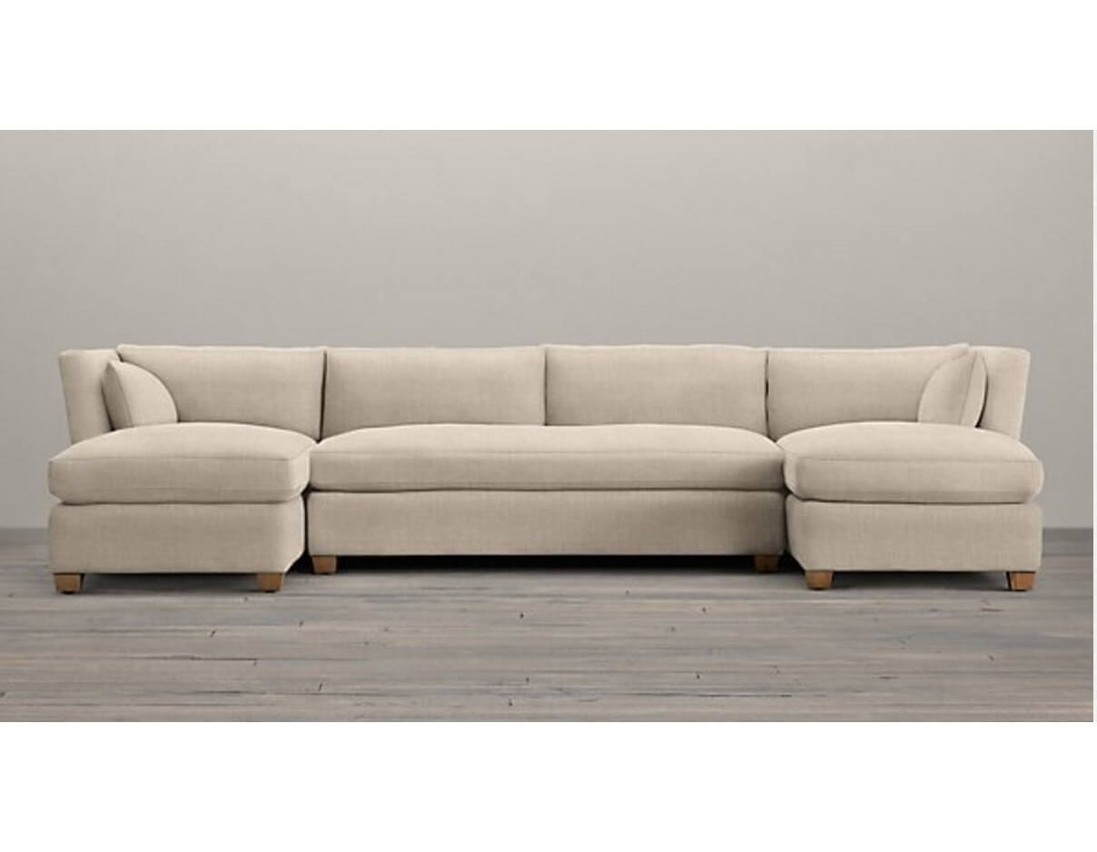 Купить диван с двумя оттоманками