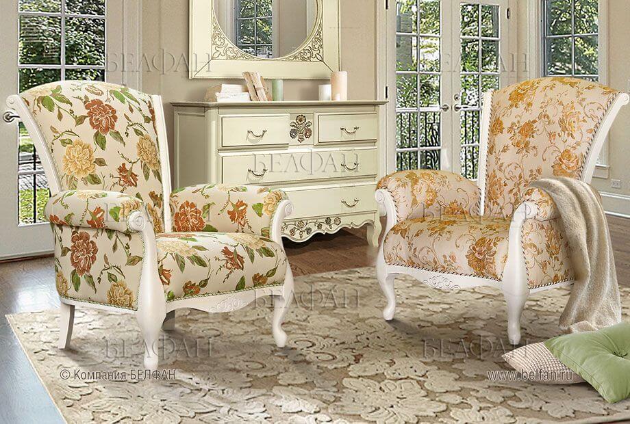Как выбрать кресло в стиле прованс