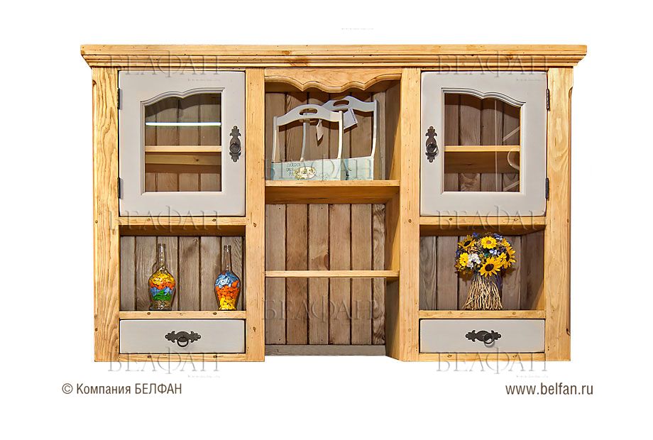 Варианты декора буфета из массива дерева Варианты декора буфета из массива дерева