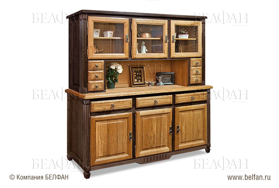 Шкаф-буфет из массива дерева  Шкаф-буфет из массива дерева