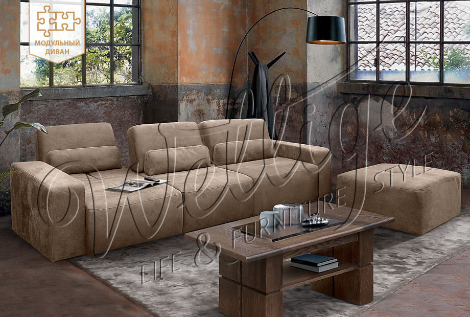 Модульные диваны в стиле лофт Модульные диваны в стиле лофт